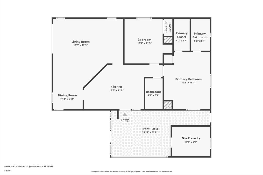 95 N North Warner Drive, Jensen Beach FL 34957